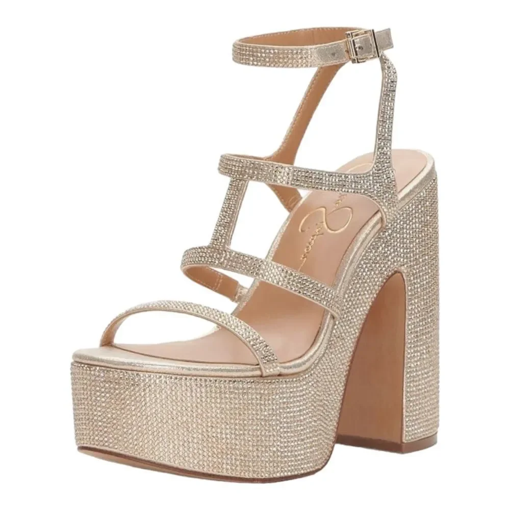 Jessica Simpson beautiful strappy